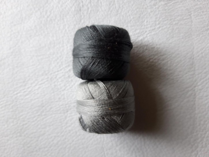 Stopftwist Baumwolle 20 Meter grau